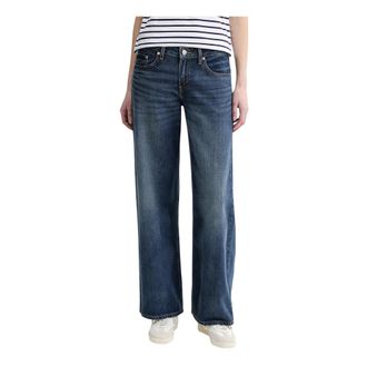 Levi's Dames, Jeans, Blauw, Maat: W27 L34 Denim