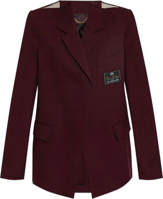 Victoria Beckham Blazer monopetto - Rosso