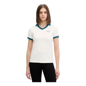 Emporio Armani Emporio Armani Ea7, Dames, Tops, Beige, Maat: XL Polyamide