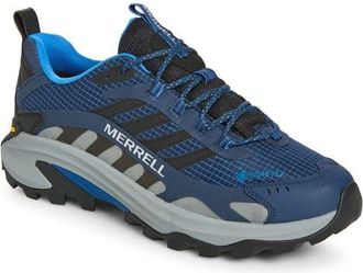 Merrell Moab Speed 2 Gore-Tex Hiking Shoe in Navy Night at Nordstrom, Size 10.5