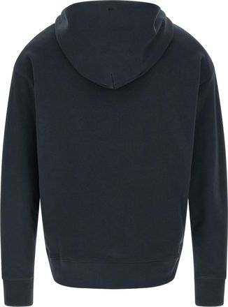 Moncler Cotton Jersey Hoodie - Navy