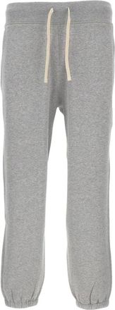 Polo Ralph Lauren Broeken, Heren, Grijs, S, Katoen, Andover Heater Track Pants