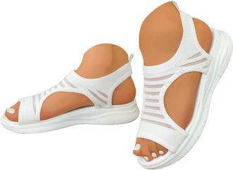 Generic Sandals with Arch Support for Women,Sandals Women Summer Dressy 2026,Comfortable Orthopedic Walking Sandals,Open Toe Ankle Strap Sandals,Wide Width Ca