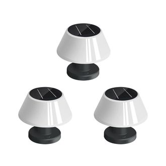 OEM Adecuado Para 3 L&aacute;mparas De Mesa Solares Exteriores Impermeables, Ideales Para Jardines Interiores Y Oficinas, L&aacute;mpara De Lectura Solar Inal&aacute;mbrica Co
