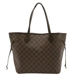 Louis Vuitton Pre-owned Tote Bags, female, Brown, Size: ONE SIZE Pre-owned Neverfull Damier Canvas Tote Bag
