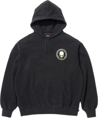 SUPREME FW25 x Number (N)ine Hooded Sweatshirt Black SUP-FW25-266-BLK