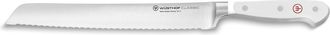 Wüsthof Classic White 9 Inch Double Serrated Bread Knife