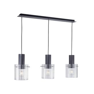 Lucande L&aacute;mpara Colgante eirian En Transparente De Metal - Lucande