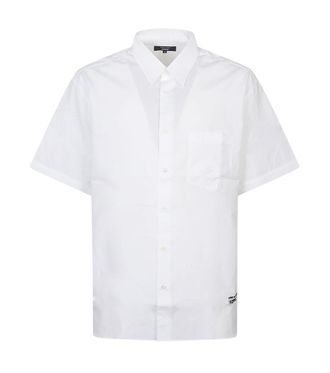 Comme Des Gar&ccedil;ons White Relaxed Solid Shirt