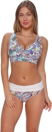 Sunsets Elsie Bikini Swimsuit Top - DD Cup in Tide Pool Twist at Nordstrom, Size 38