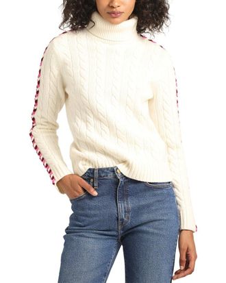 Derek Lam Pippa Lace-Up Turtleneck