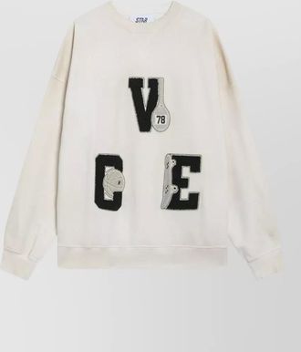 Golden Goose cotton boxy crewneck sweatshirt