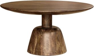 LR Home Lr Home Booker Contemporary Solid Wood Handmade Coffee Table