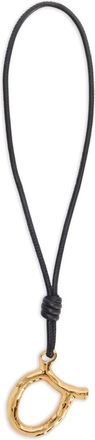Jil Sander Collana in pelle con ciondolo - Oro
