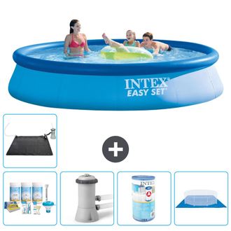 Intex Piscina Easy Set Redonda - 396x84 Cm - 7-piezas S40722