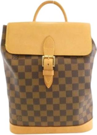 Louis Vuitton Pre-owned Backpacks, female, Brown, Size: ONE SIZE Pre-owned Vintage Backpack