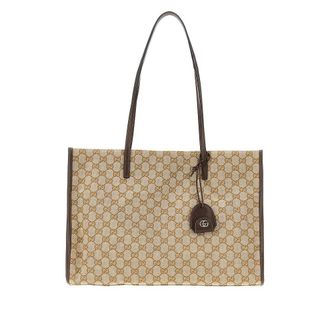 Gucci Leather Gucci Londra shopping bag Woman One Size