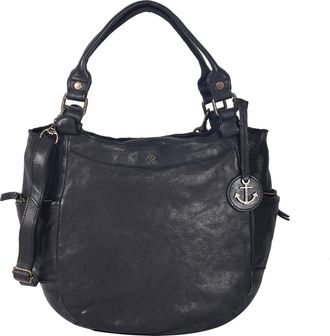 Harbour 2nd Handtasche HARBOUR 2ND Selina, Damen, Gr. B/H/T: 36cm x 29cm x 13cm, ash, Rindsleder, Taschen Handtasche, Damen Tragetasche, Umh&auml;ngetasche, Schulterta