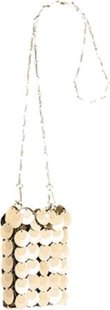 Paco Rabanne Metal handbags - Dames - Schoudertassen - Geel - ONE Size - Polyester - Tassen