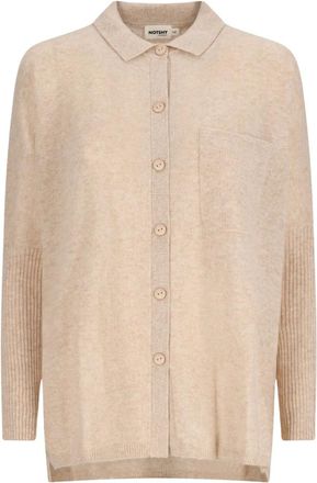 Notshy Poncho Andrea Pull - Knitwear - Mujer - Beige - S