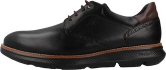 Fluchos Schoenen, Heren, Zwart, 42 EU, William Laced Shoe