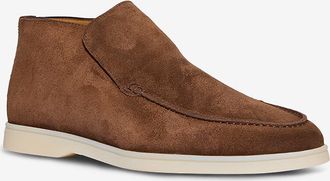 Aur&eacute;lien Hohe Wildledermokassins City