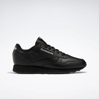 Reebok Womens Classic Leather In Black/Core M