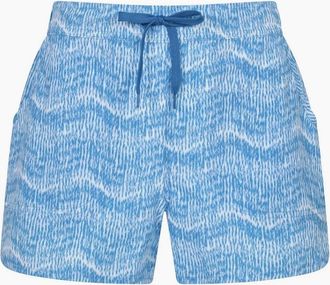 Mountain Warehouse Womens Mountain Warehouse Womens/Ladies Patterned Stretch Boardshorts - Blue - Size: 14 uk