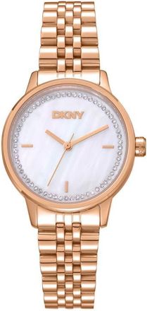 DKNY L 086 Bracelet Watch in White Rose Gold at Nordstrom