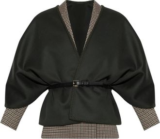 Max Mara Jassen, Dames, Groen, ONE Size, Capes