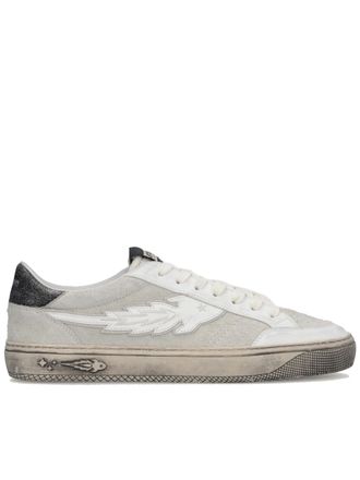 Enterprise Japan Jupiter Rocket 4 White/Grey Suede Sneakers