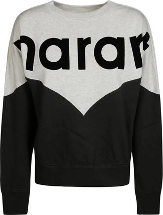 Isabel Marant Houston Sweatshirt - Dames - Sweatshirts - Veelkleurig - 3XS - Katoen - Hoodies & sweatvesten