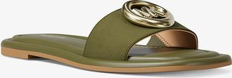 Michael Kors Milan Suede Slide Sandal