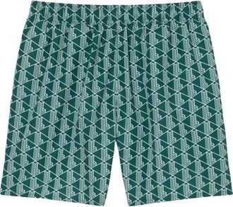 Lacoste Uomo, Costumi da bagno, Verde, S, new