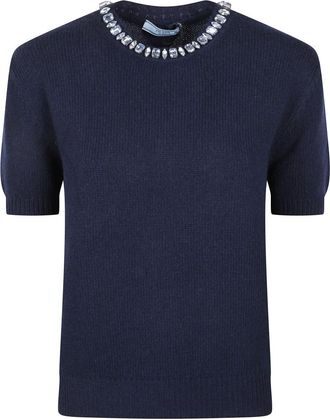 Prada Mujer, Jerseys, Azul, Talla: S