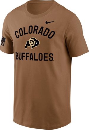 Nike Colorado Buffaloes Nike Mens Dri-FIT College T-Shirt in Brown | IW0533-270