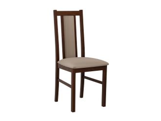 Mirjan24 Mobilier1 - Silla Victorville 143, Nuez, 94x43x46cm, Tapiz, De Madera, Madera, Muebles Ya Montados
