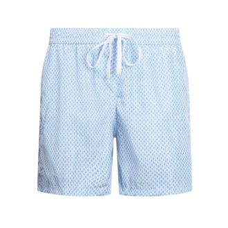 Gran Sasso Badmode, Heren, Blauw, 3Xl, Zwembroek met microdessin