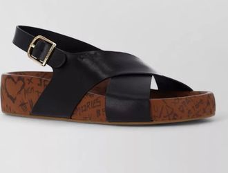 Chlo&eacute; leather mules