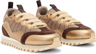 AllSaints Nevis Sneaker in Bronze/Brown at Nordstrom, Size 10Us