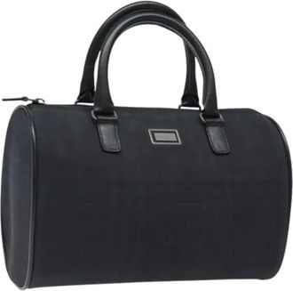 Burberry Pre-owned Handbags, female, Blue, Size: ONE SIZE Pre-owned Vintage Hand Bag
