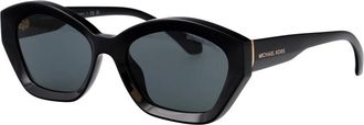 Michael Kors Bel Air Zonnebril - Dames - Zonnebrillen - Zwart - 54 MM - Accessoires