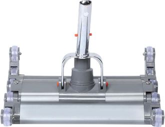 Elle Aspiradora De Piscina De Aleaci&oacute;n De Aluminio De 360&deg;: Limpia Eficazmente La Suciedad Y El Polvo Mango Giratorio Para Un F&aacute;cil Acceso