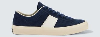 Tom Ford Sneakers Cambridge in suede con pelle