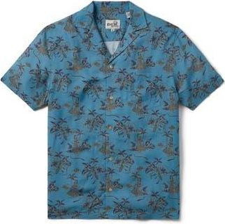 Reyn Spooner Hawaii Recalls Short Sleeve Button-Up Shirt in Adriatic Blue at Nordstrom Rack, Size Small