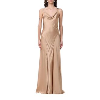 Alberta Ferretti Dames, Jurken, Roze, Maat: L Zijde