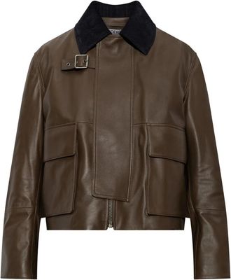 Loewe Parka Corta - - Jackets - Donna - Marrone - S