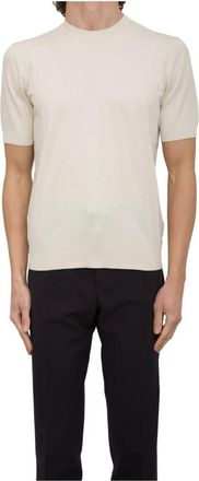 Paolo Pecora Heren, Truien, Beige, Maat: XL Katoen