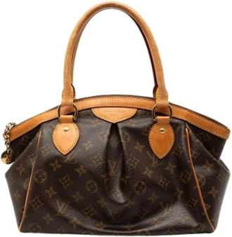 Louis Vuitton Pre-owned Tivoli PM - Dames - Vintage Handtas - Bruin - ONE Size - Leer - Vintage
