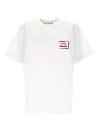 Giada Benincasa patch T-shirt - White